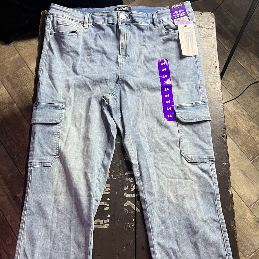 Buffalo Hi rise Skinny Jeans -Stretchy, Size 14 - Picture 1 of 2